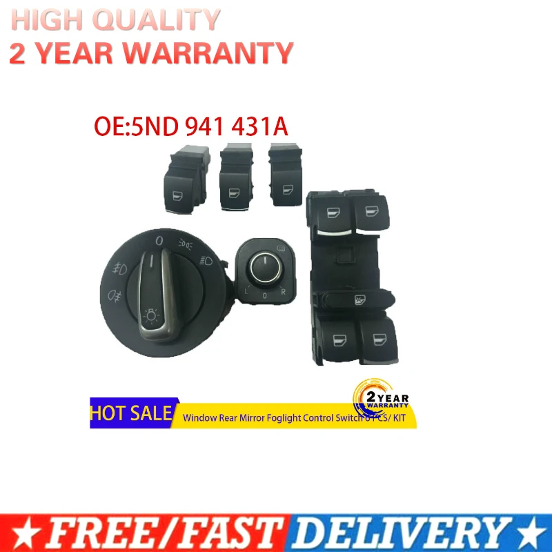 Новое хромированное стекло заднего зеркала противотуманный фонарь