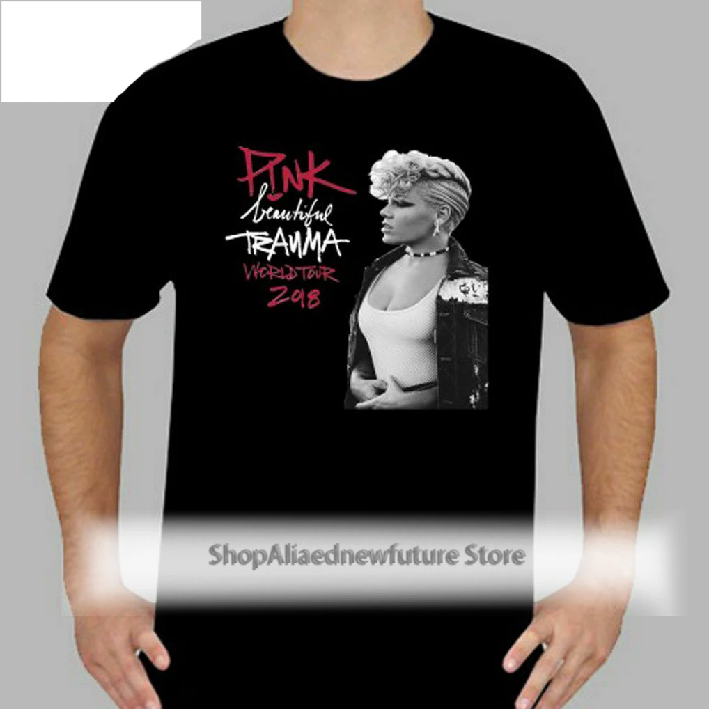 

Pink Beautiful Trauma Tour Concert 2021 T-Shirt S-5XL TEE Shirt Funny Tops
