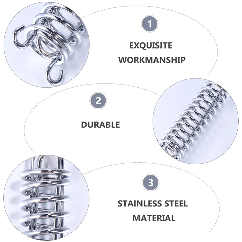 

4pcs Tent Spring Buckles Spring Rope Buckles High Strength Rope Tensioners