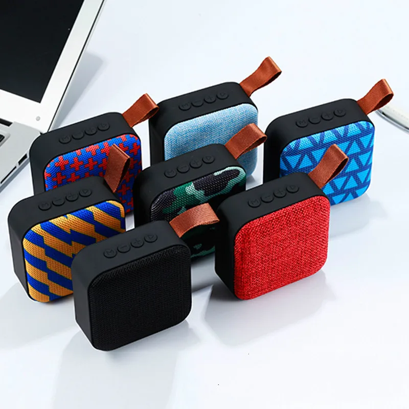 New Mini Portable Speaker Bluetooth Speaker Outdoor Bicycle Wireless Speaker Mini Column Box Loudspeaker FM TF