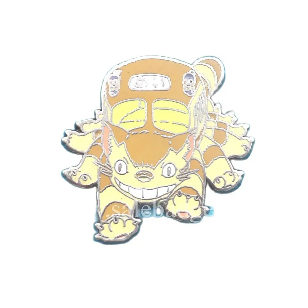 

Casting Metal Immatation Cartoon Cute Hard Enamel black nickel lapel Pins