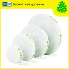 GCR Многоразовая самоклеящаяся лента на липучке для стяжки фиксации кабеля черный белый нейлон держатель для кабеля 1м2м3м5 м