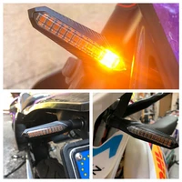 4pcs turn signals indicator motorcycle running turn signal light motorcycle light sequential water flasher lamp for honda yamaha