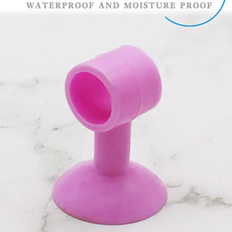 Силиконовая дверная пробка без отверстий настенный бесшумный дверной держатель