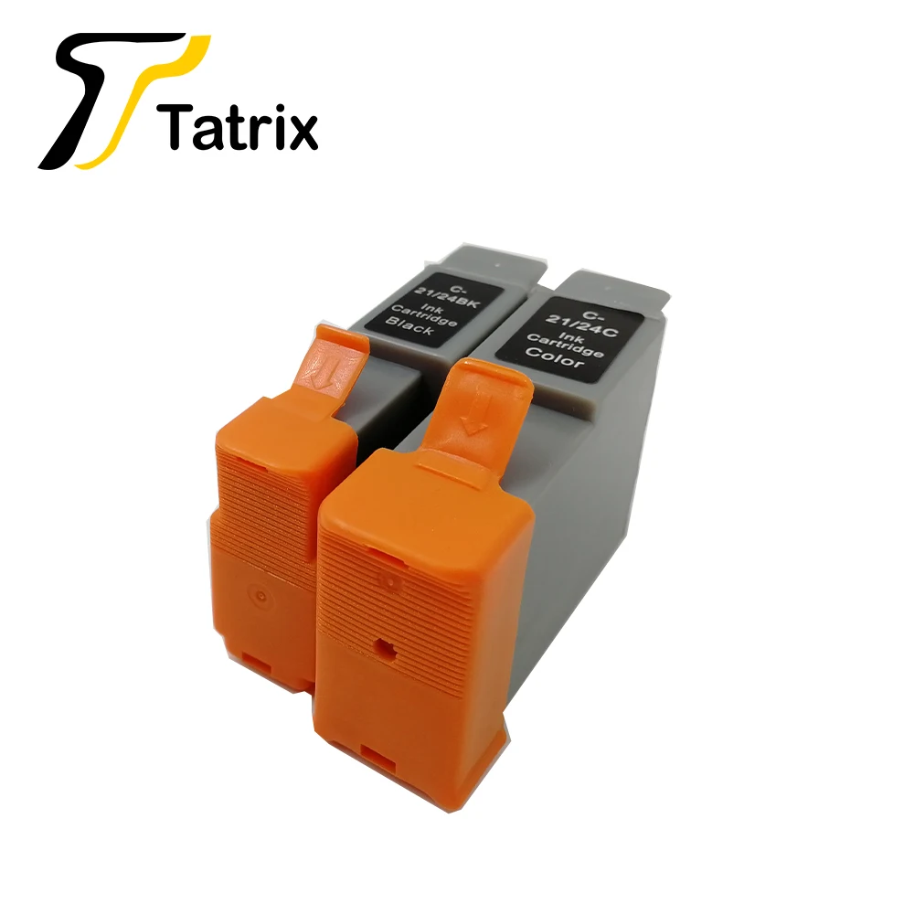 Tatrix для BCI-21 BCI-24 картридж совместимый BCI21 BCI24 IP1000 IP1500 IP2000 MP110 i250 i255 i320 B180C Бесплатная