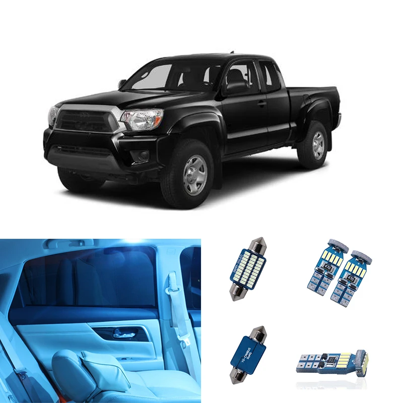 8 шт. автомобиля Карта Купол светодиодный Подсветка салона номерной знак