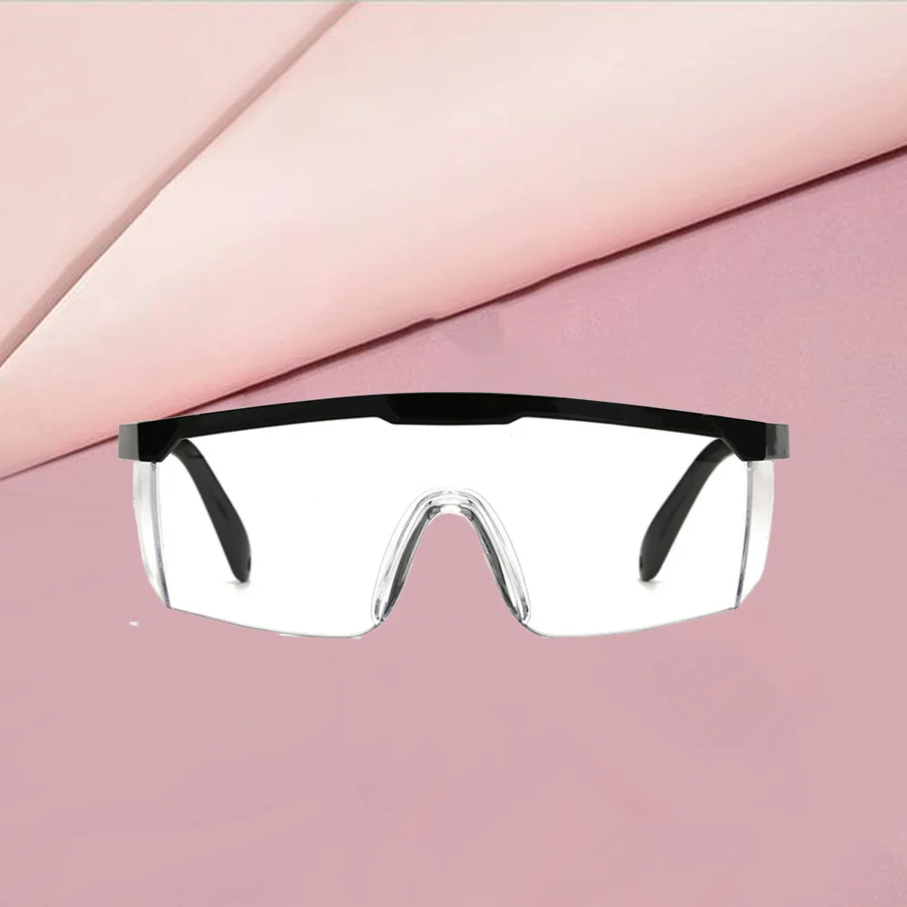 

Goggles Adjustable Eye Protective Glasses Anti Anti Sand Spray Eye Protection Goggles Glasses for Men (Black)