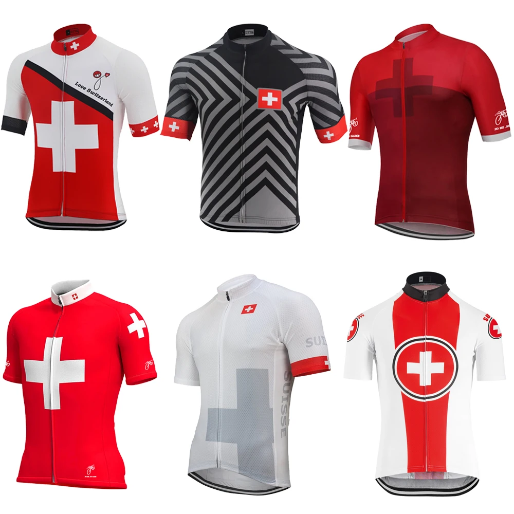 Без со мной. игры 16 Стиль Ретро Велоспорт Джерси Красный для мужчин лето