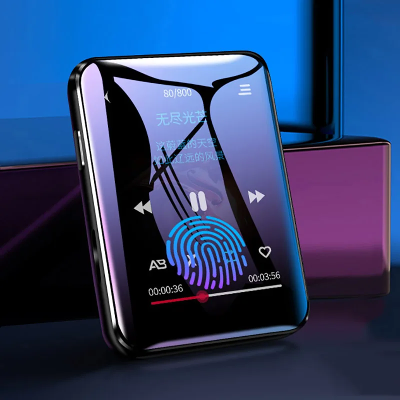 Новая версия мини-металлический MP4-плеер Bluetooth 5 0 встроенный динамик