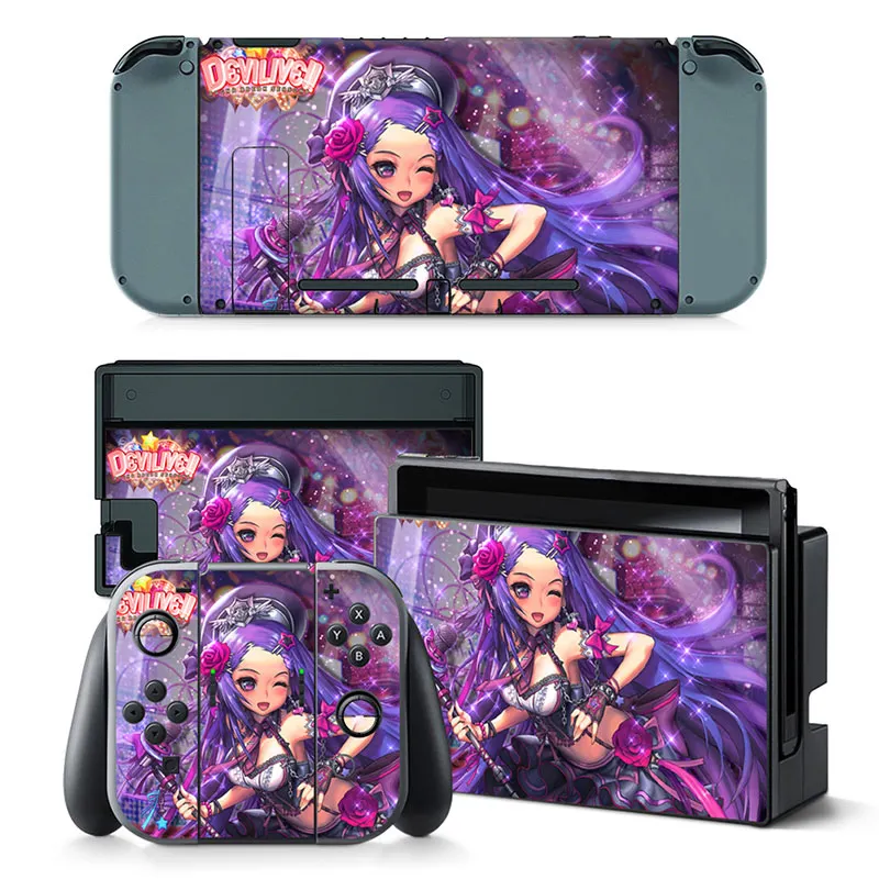 Милый дизайн для консоли Nintendo Switch и наклейки на контроллер виниловые |