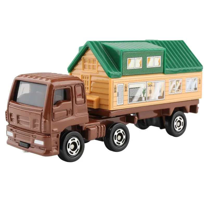 

TAKARA TOMY alloy Toy car Excavator Transit car Fire engine Gifts for children 7.5cm Train model