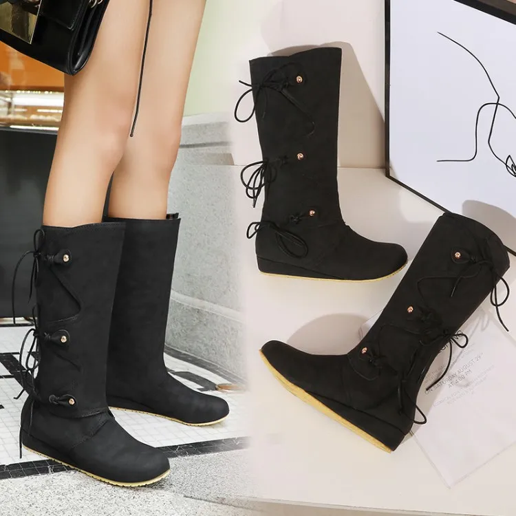 Ботинки большого размера 9 10 11 17 женская обувь женские ботинки ботильоны для