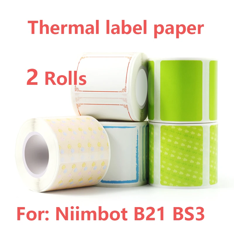 Niimbot B21 Bluetooth Label Maker Label Printer for customized label with print width from 20 to 50mm For Jewelry Clothing Food