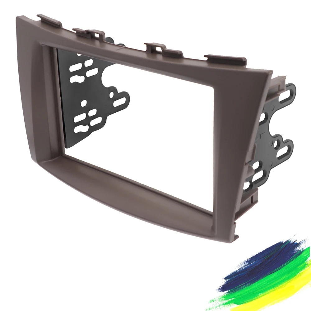 

Автомобильная радиопанель Fascia Для SUZUKI Swift 2011-2017; Ertiga 2012 + Facia, панель адаптера, панель, крышка консоли, комплект установки