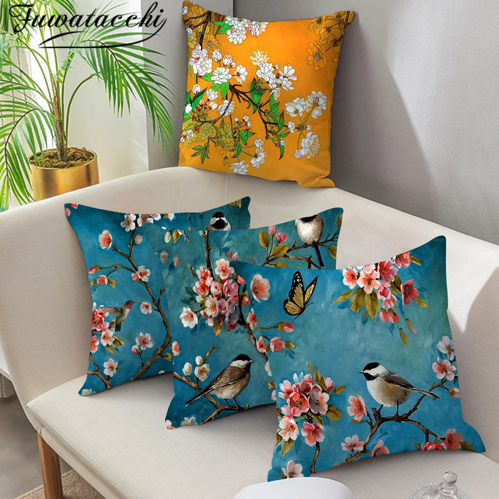 Чехол для подушки в виде птицы|Наволочки| |