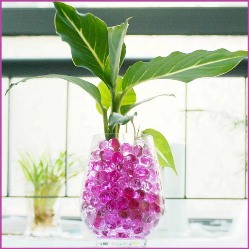 Новое поступление 500/1000 шт гидрогелевые шарики в форме жемчуга волшебные