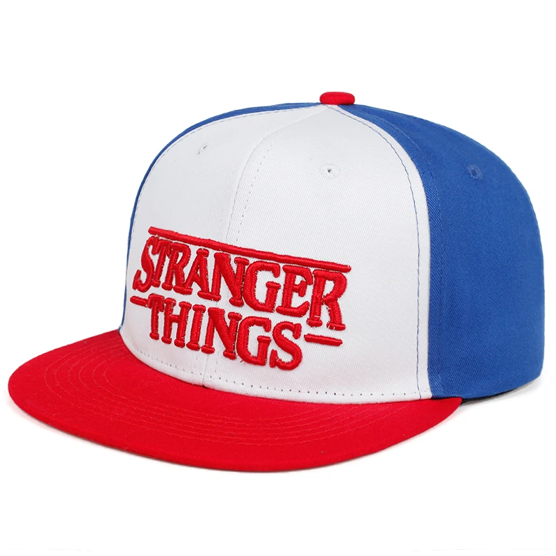 Кепка с вышивкой Stranger Things бейсболка в стиле хип-хоп мужская и женская