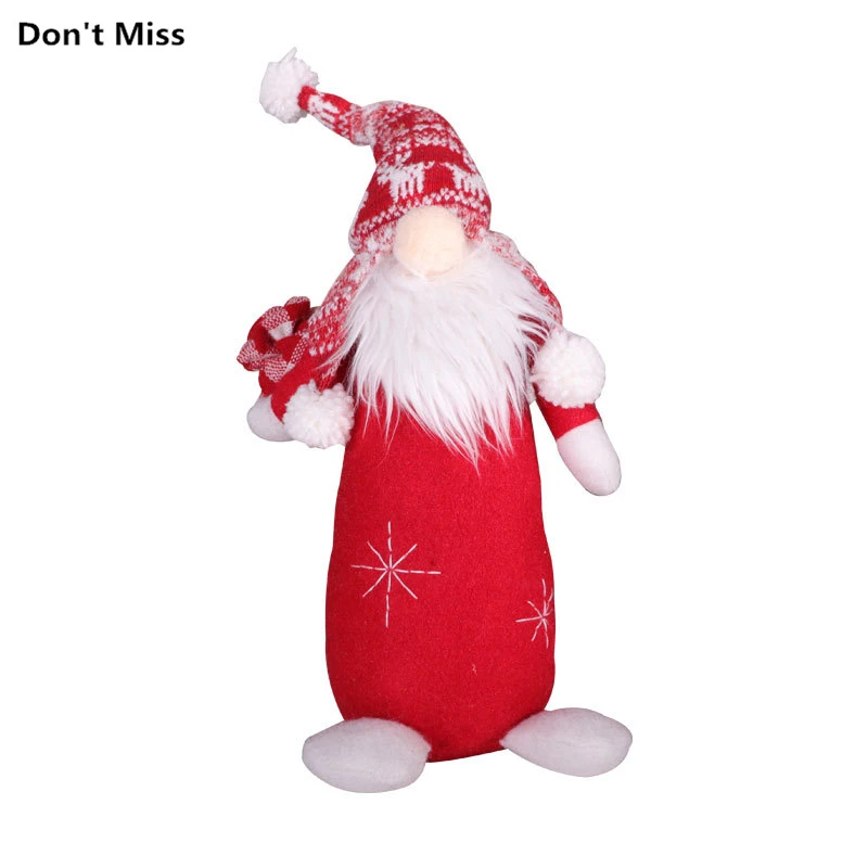 

Faceless Christmas Dolls Christmas Party Gifts Merry Christmas Figurine Decoration Xmas Tree Ornaments