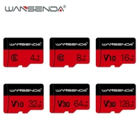 WANSENDA V30 Memory Card 128GB 64GB 32GB 16GB 8GB Card Class10 V10 Mini Flash Memory Card for SmartPhone