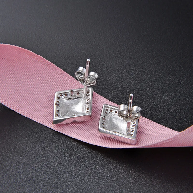 

Factory direct lovely fashion 925 sterling silver studded earrings female temperament Korea personality earrings jewelry