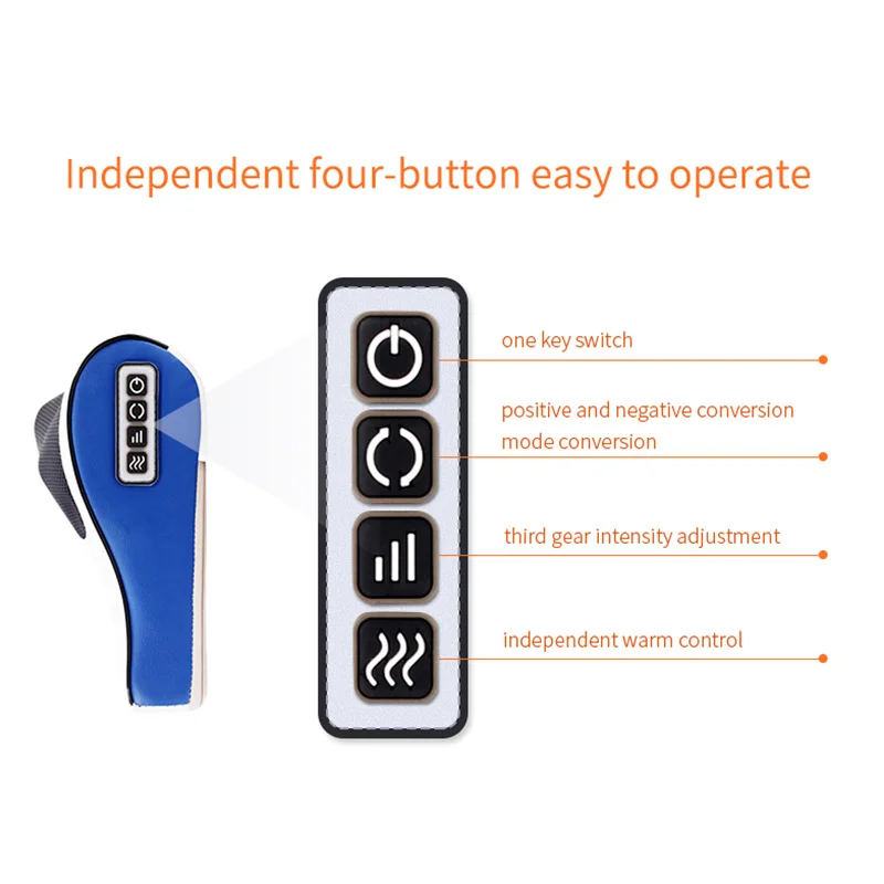 Массажная подушка для шеи с инфракрасным нагревом, выполненная в технологии шиацу, для массажа шеи, плеч и спины. Обеспечивает целебный эффект для шейного отдела позвоночника.