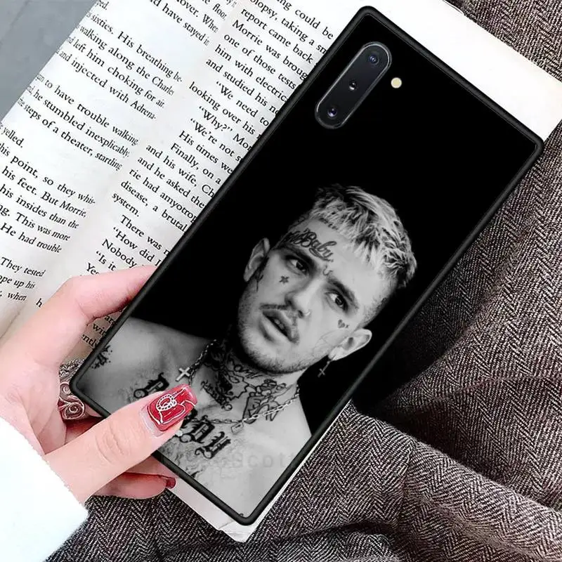 

Lil Peep Lil Bo Peep Phone Case For Samsung Galaxy S8 S9 S10 Plus S10E Note 3 4 5 6 7 8 9 10 Pro Lite cover