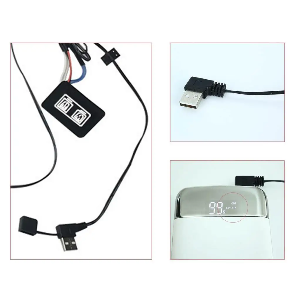 Обогреватель для куртки с USB-подогревом теплая зимняя жилетка подогревом улицы