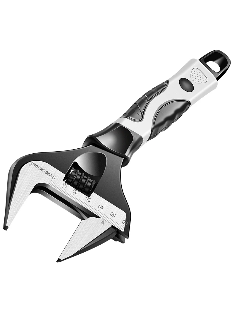 

Adjustable Wrench Stainless Steel Universal Spanner Mini Nut Key Hand Tools