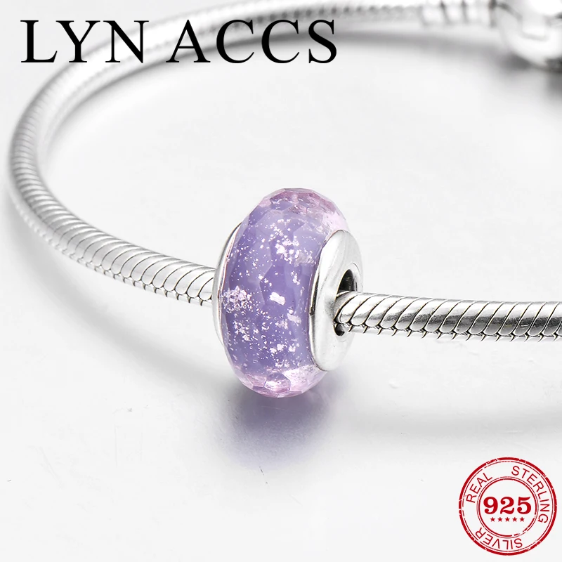 Мерцающий серебряный браслет со звездным небом | Украшения и аксессуары