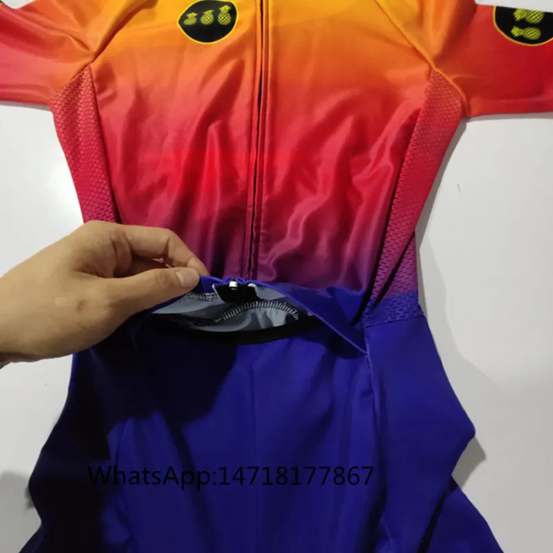 ТРЕС Пинас для женщин ironman Триатлон летний короткий рукав боди maillot cico Велоспорт