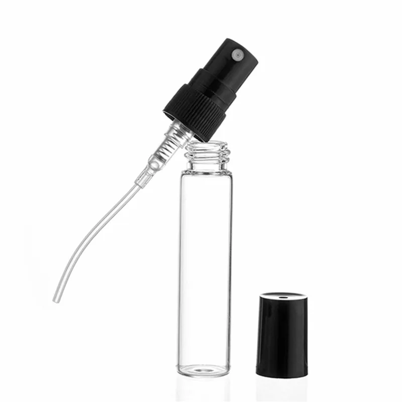

Empty 2ml 3ml 5ml 10ml small glass spray bottle vial mini sample perfume sprayer bottle on promotion