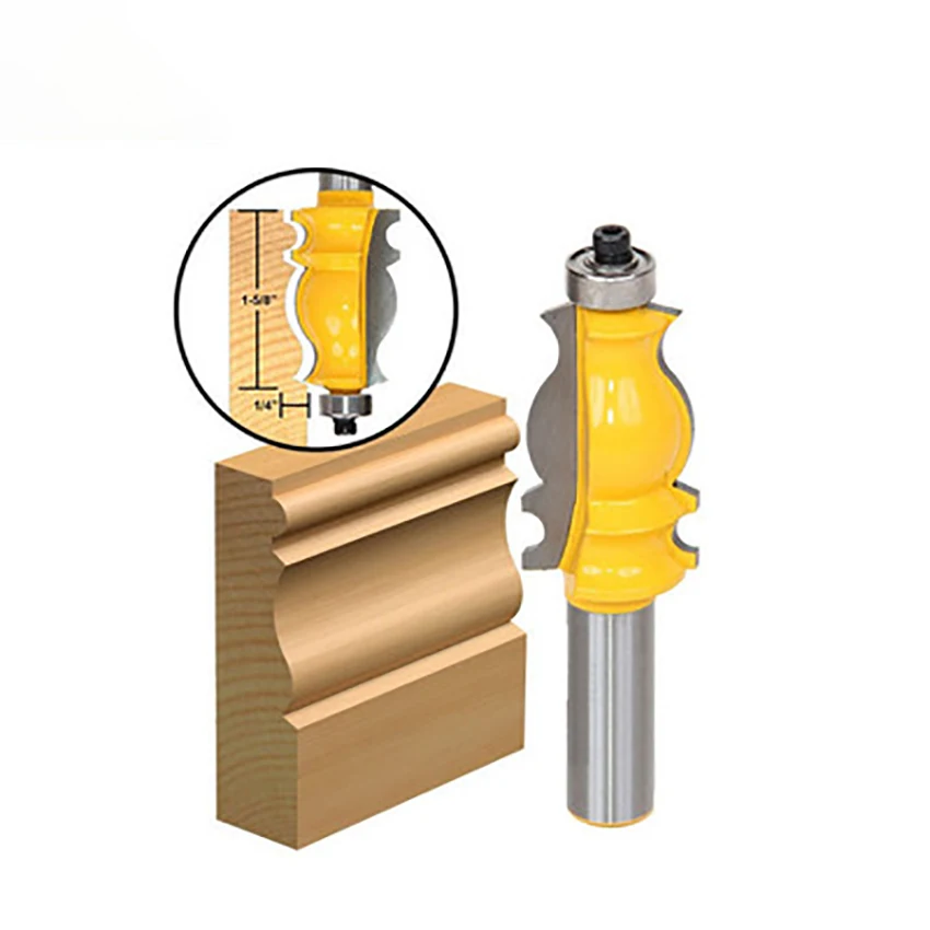 

1 шт. деревообрабатывающий Фрезерный резак 8 мм ручка рыбий хвост нож для поручней угловой фрезерный фреза