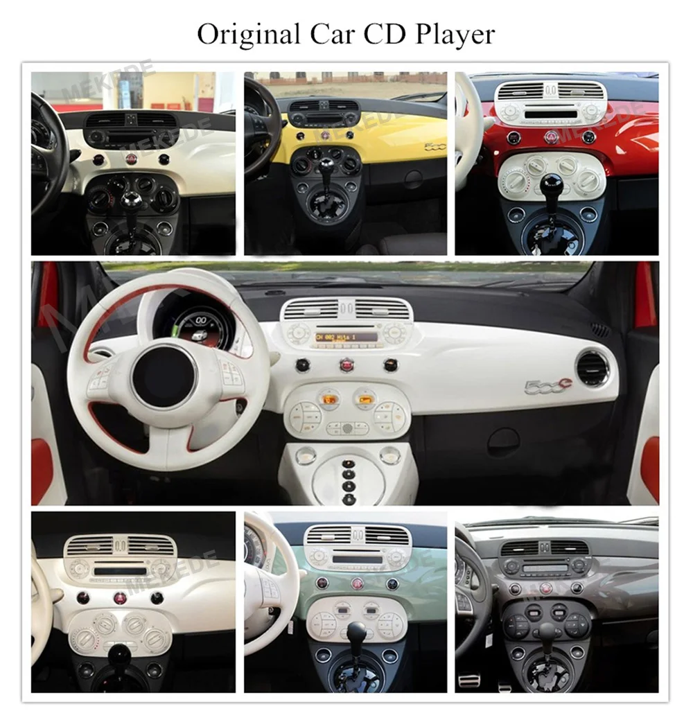 Продукт! ips DSP android 9,1 автомобильный dvd gps навигационный мультимедийный плеер для Fiat 500 2007- с wifi bluetooth carplay DAB