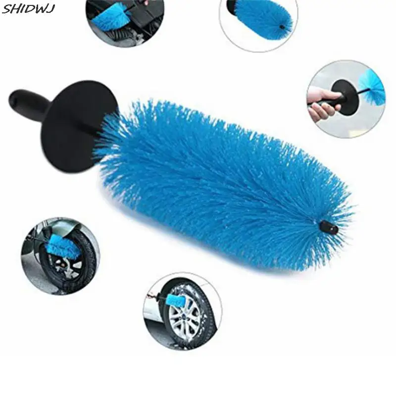 

1pc Sword Shape Vehicle Washing Tools Car Tire Brush Car Rim Cleaning Brush Car Wheel Brush Car Wash Tool 47cmx9.5cm