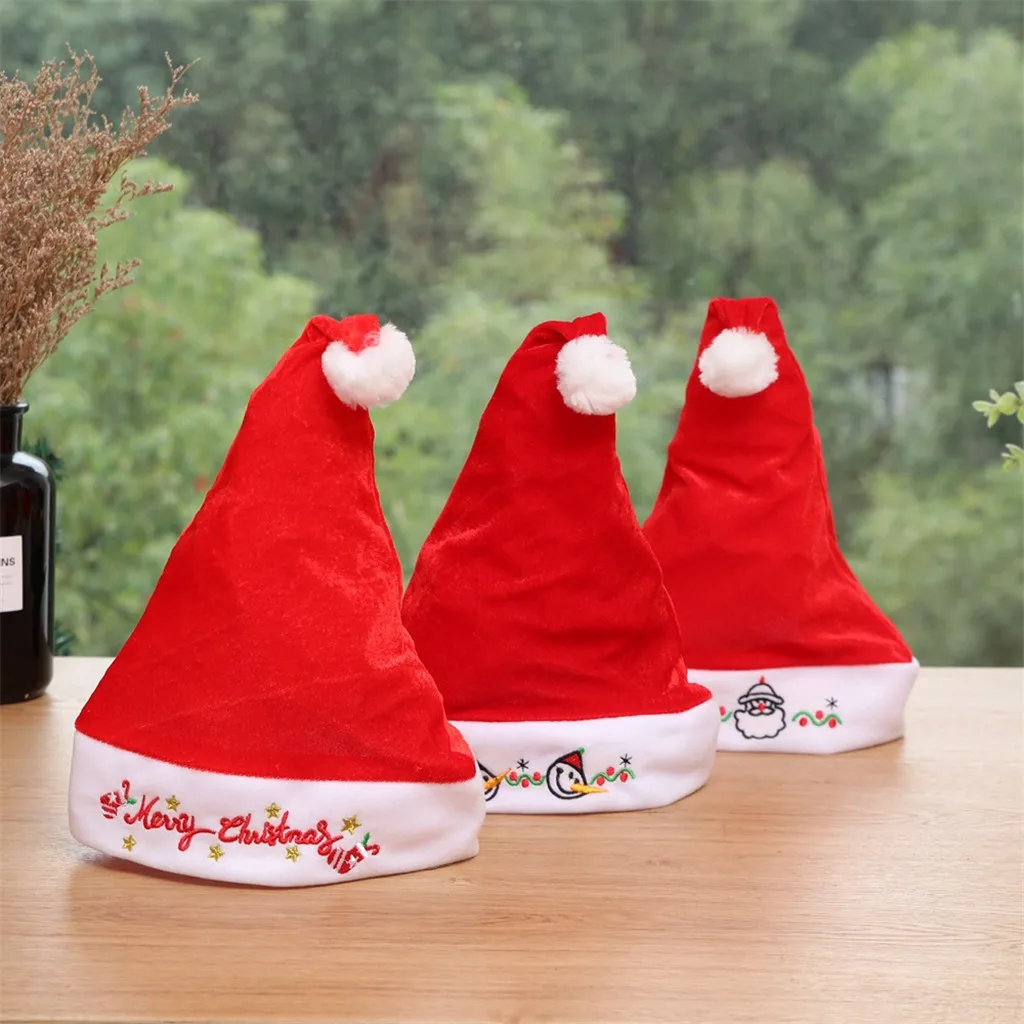 Лоскутный белый колокольчик Рождественский подарок Санта Клаус Красная