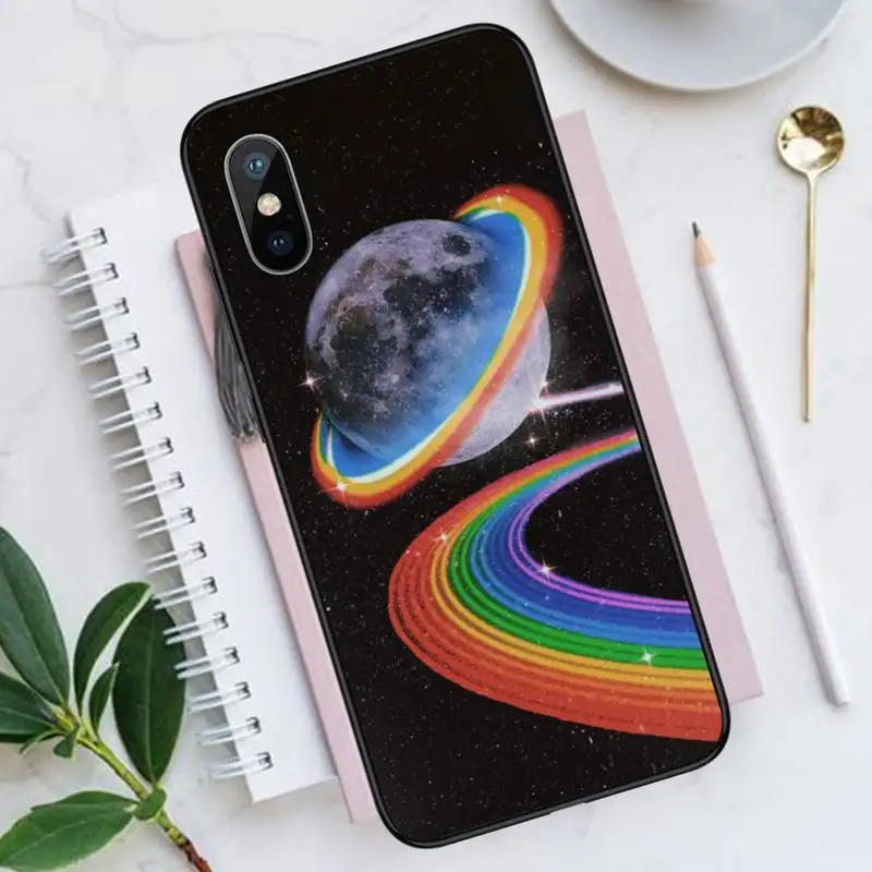 

Cartoon space planet Phone Case for iPhone 11 12 mini pro XS MAX 8 7 6 6S Plus X 5S SE 2020 XR