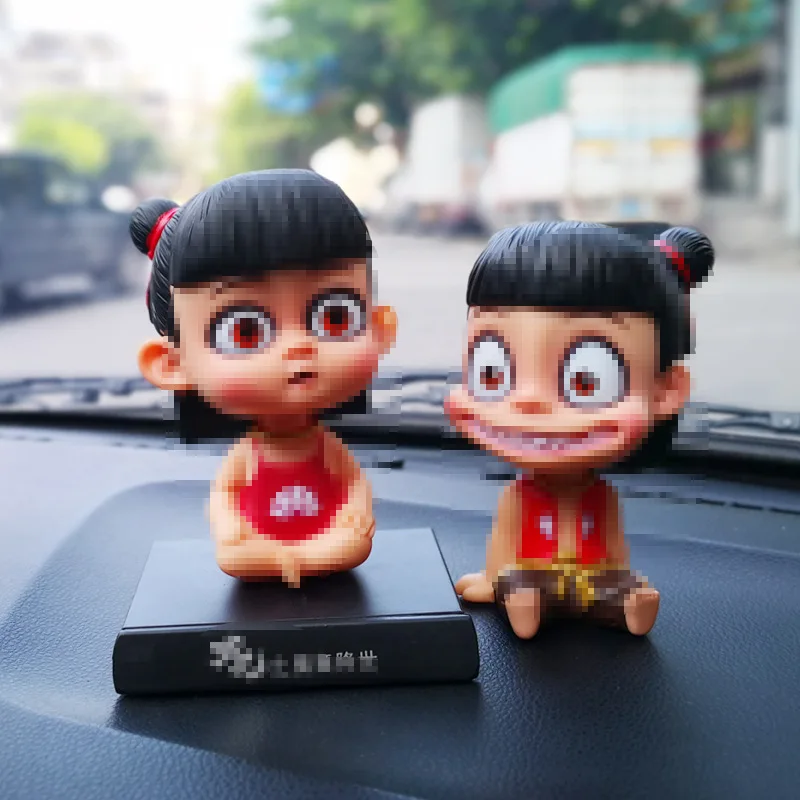 Виниловые украшения для автомобиля виниловые ручной работы в виде куклы