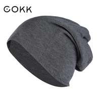 cokk beanies for men women unisex summer autumn hats for women thin beanie hip hop cap knitted hat female male bone soft black