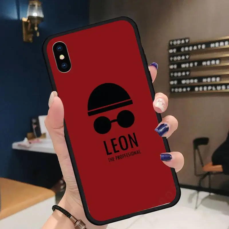 

Leon Matilda Natalie Portman Phone Case for iPhone 11 12 pro XS MAX 8 7 6 6S Plus X 5S SE 2020 XR