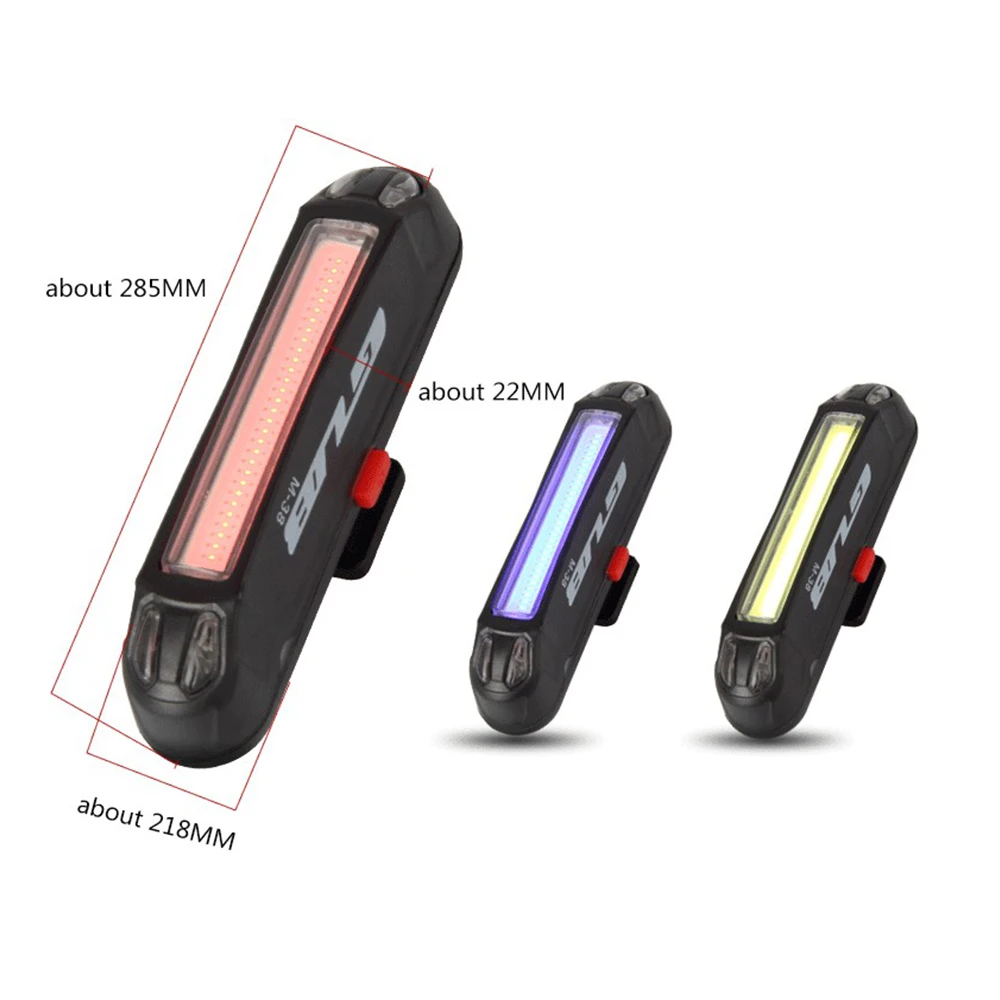 

GUB M-38 Della Coda Della Bicicletta Della Lampada Della luce LED Bicicletta Della Bici Ricaricabile Reggisella Posteriore Luce