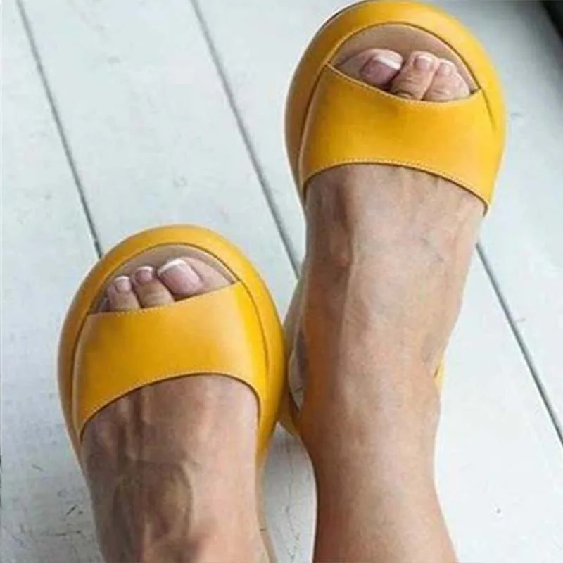 

2020 Women's Non-slip Roman Sandals Candy Color Breathable Sandals Summer Plain Sandals Large Size 35-43 shoes sandals women