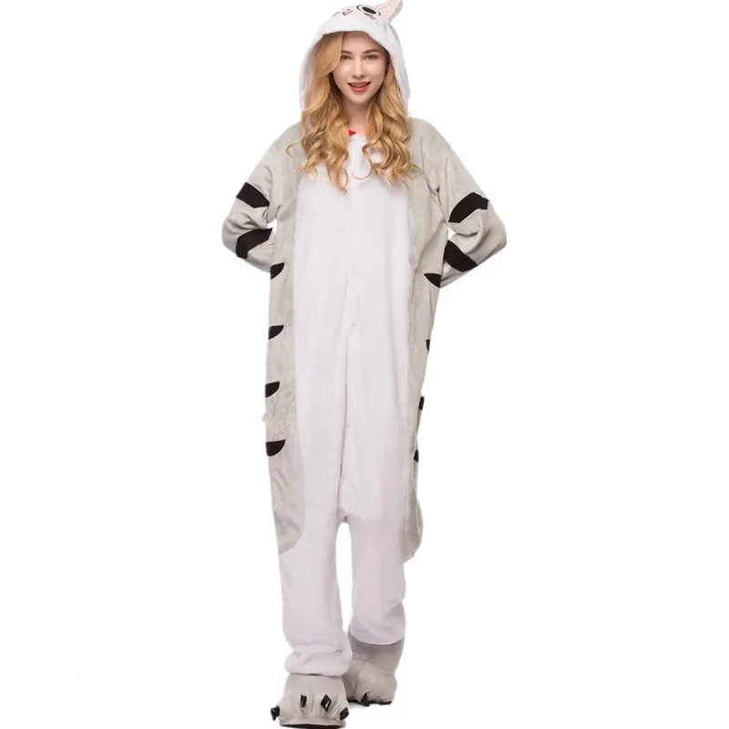 Пижамы с животными для взрослых женская одежда сна kigurumi все в одном пижамы
