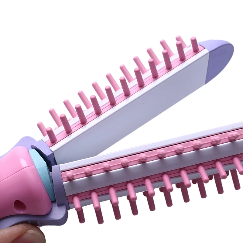 

Electric Hair Styler Curler Curling Irons Dryers Travel Hair Straightener Ceramic Ionic Hair Curler Hot Brush Eu Plug