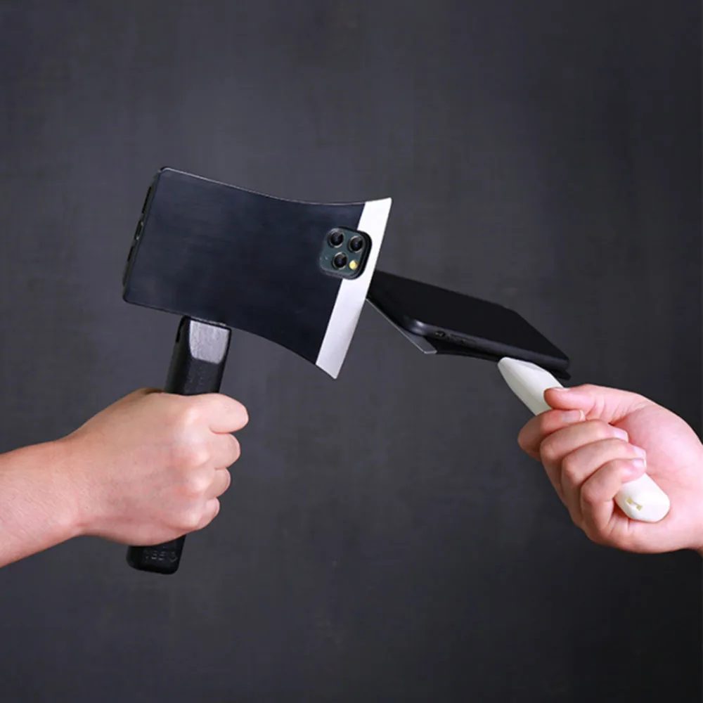 Забавный чехол для телефона на Хэллоуин с топором iPhone 11 Pro X XR XS Max 7 8 Plus SE 2020