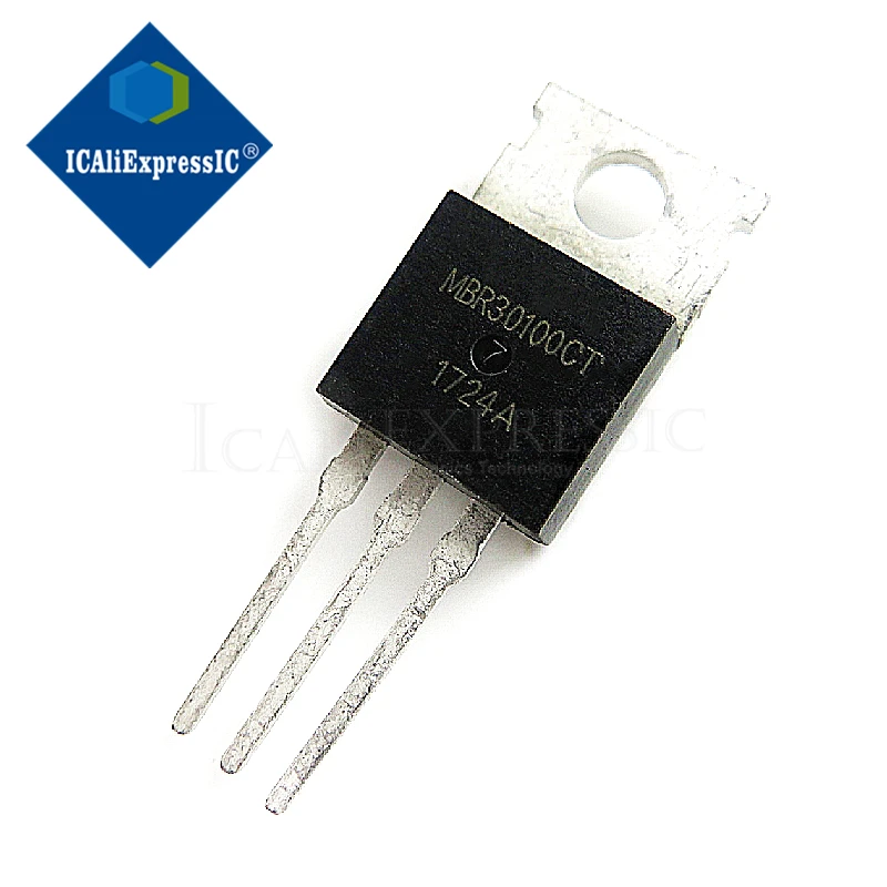 

10 шт. MBR30100 MBR30100CT TO220-220 MBRF30100CT новый оригинальный в наличии