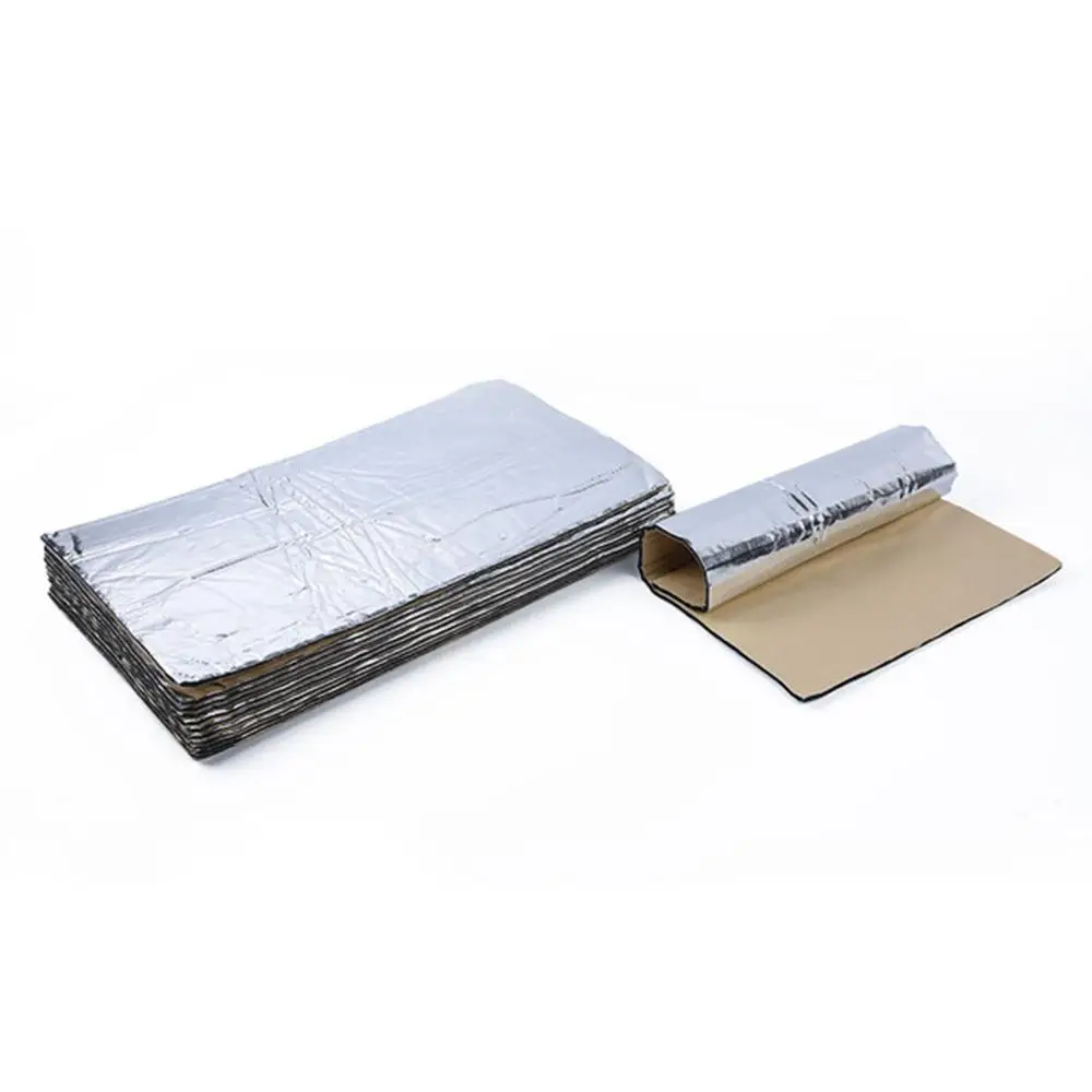 24 шт 5 мм автомобиль шумоизоляция теплоизоляция для звукоизоляции коврик колодки