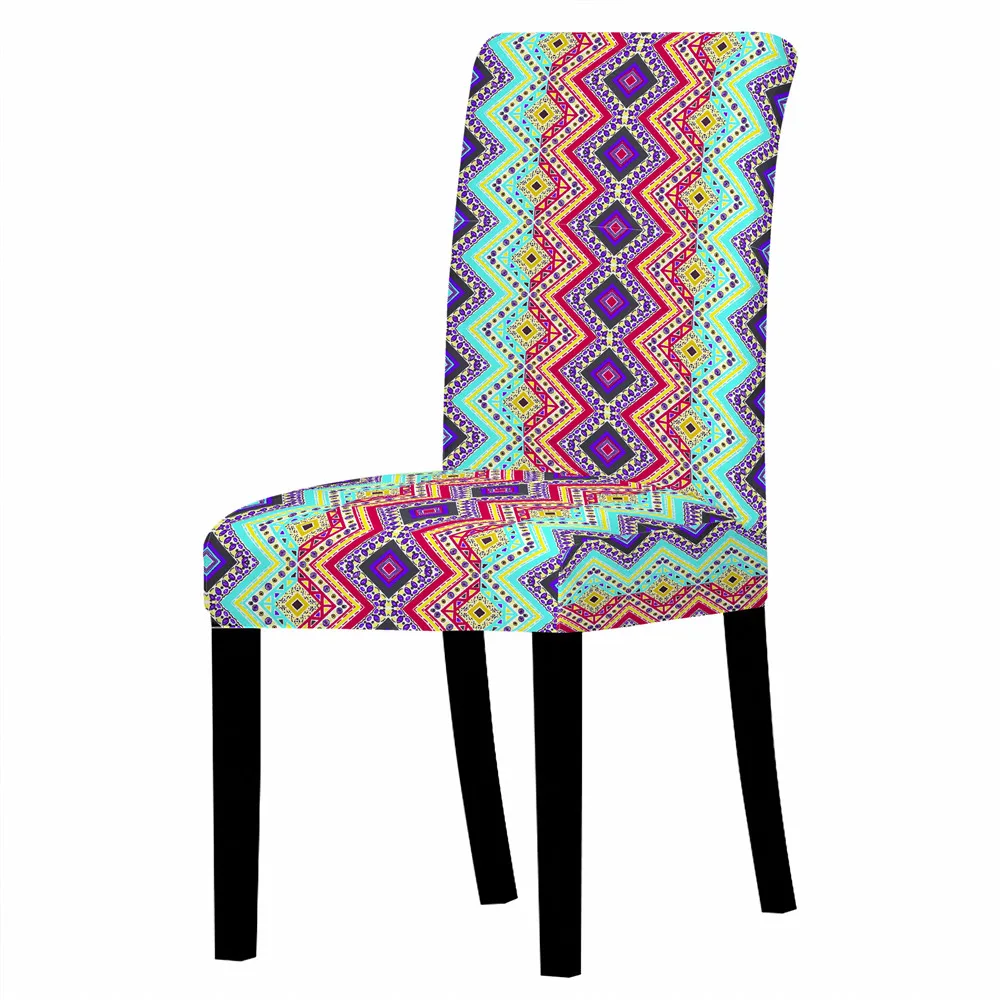 Чехол для кресла современные съемные чехлы на стулья из спандекса столовой