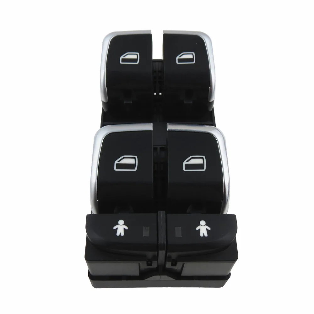 Переключатель Стеклоподъемника для Audi A6 C7 Allroad Avant A7 Q3 2011 2012 2013 2014 - 4G0959851 со стороны