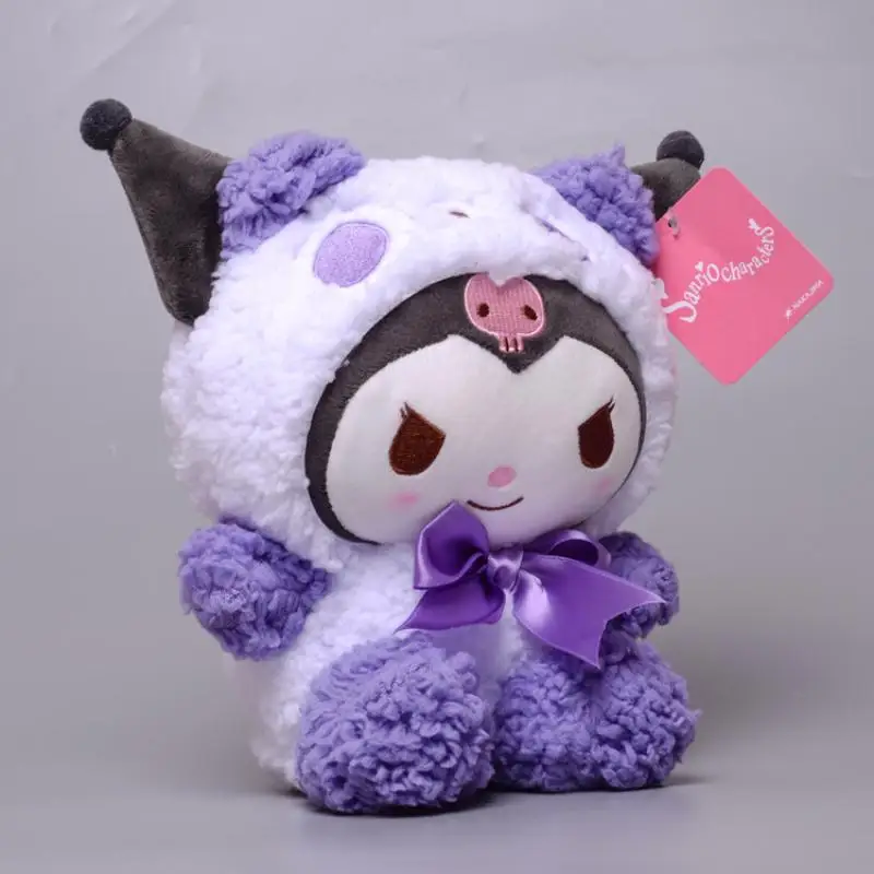 Аниме кавайная Панда Косплей Sanrio серия Kuromi Melody Cinnamoroll симпатичная мягкая