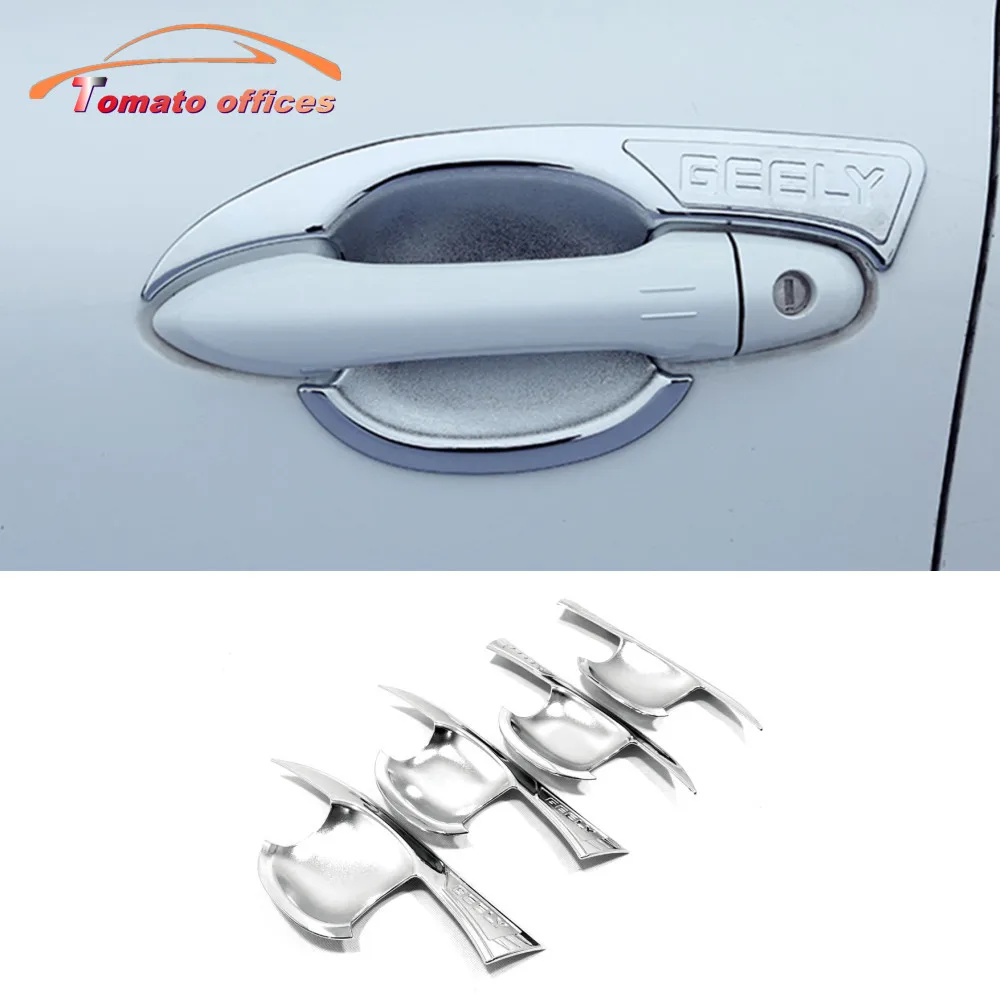 

For Geely Tugella Xingyue FY11 2019 2020 2021 ABS Chrome Car Styling Door Handle Bowl Cover Exterior Decoration Auto Accessories